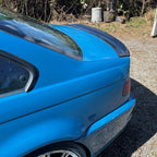 CS Style Carbon Fibre Boot Spoiler for BMW E46 3 Series 96-05