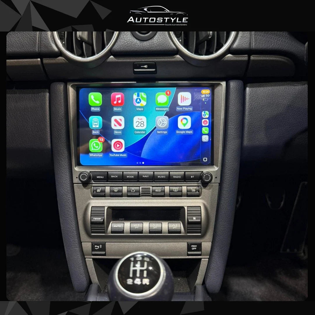 Porsche BOXSTER Apple Carplay / Android Auto 9" Stereo Upgrade