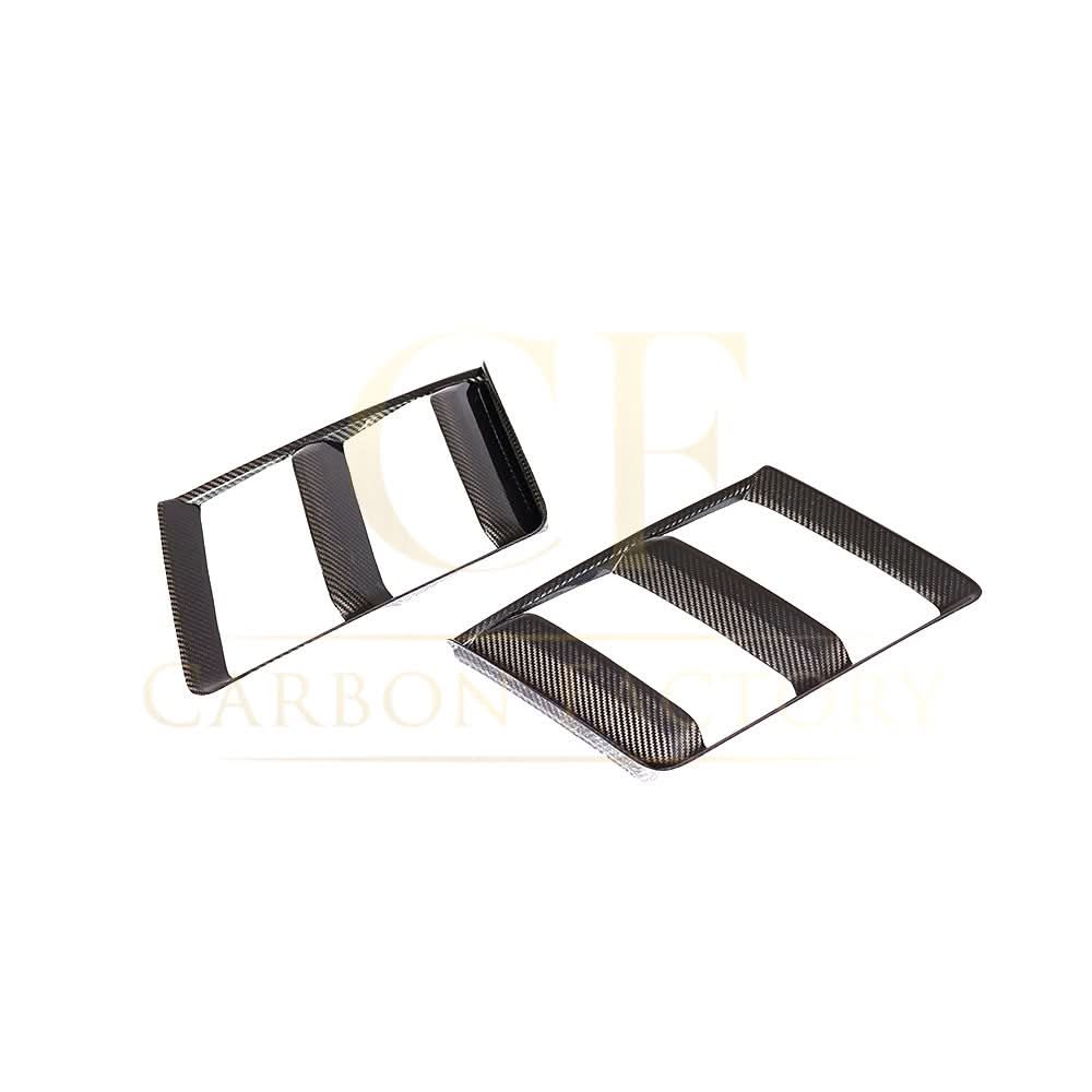 Pre-Preg Carbon Fibre Front Bumper Side Trims for Audi R8 V10 Gen 2 15-19