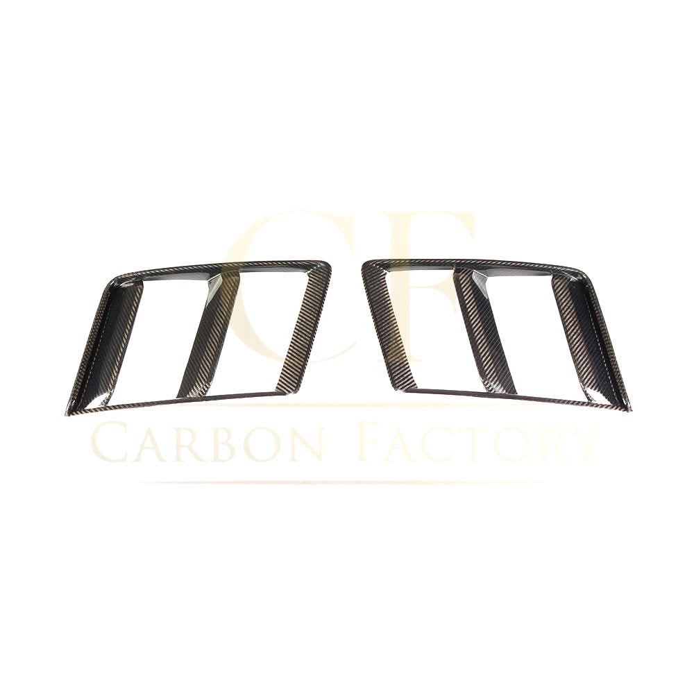 Pre-Preg Carbon Fibre Front Bumper Side Trims for Audi R8 V10 Gen 2 15-19