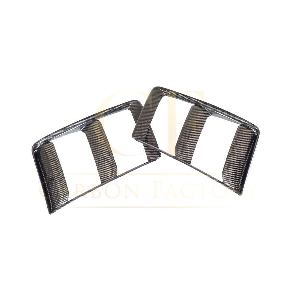 Pre-Preg Carbon Fibre Front Bumper Side Trims for Audi R8 V10 Gen 2 15-19