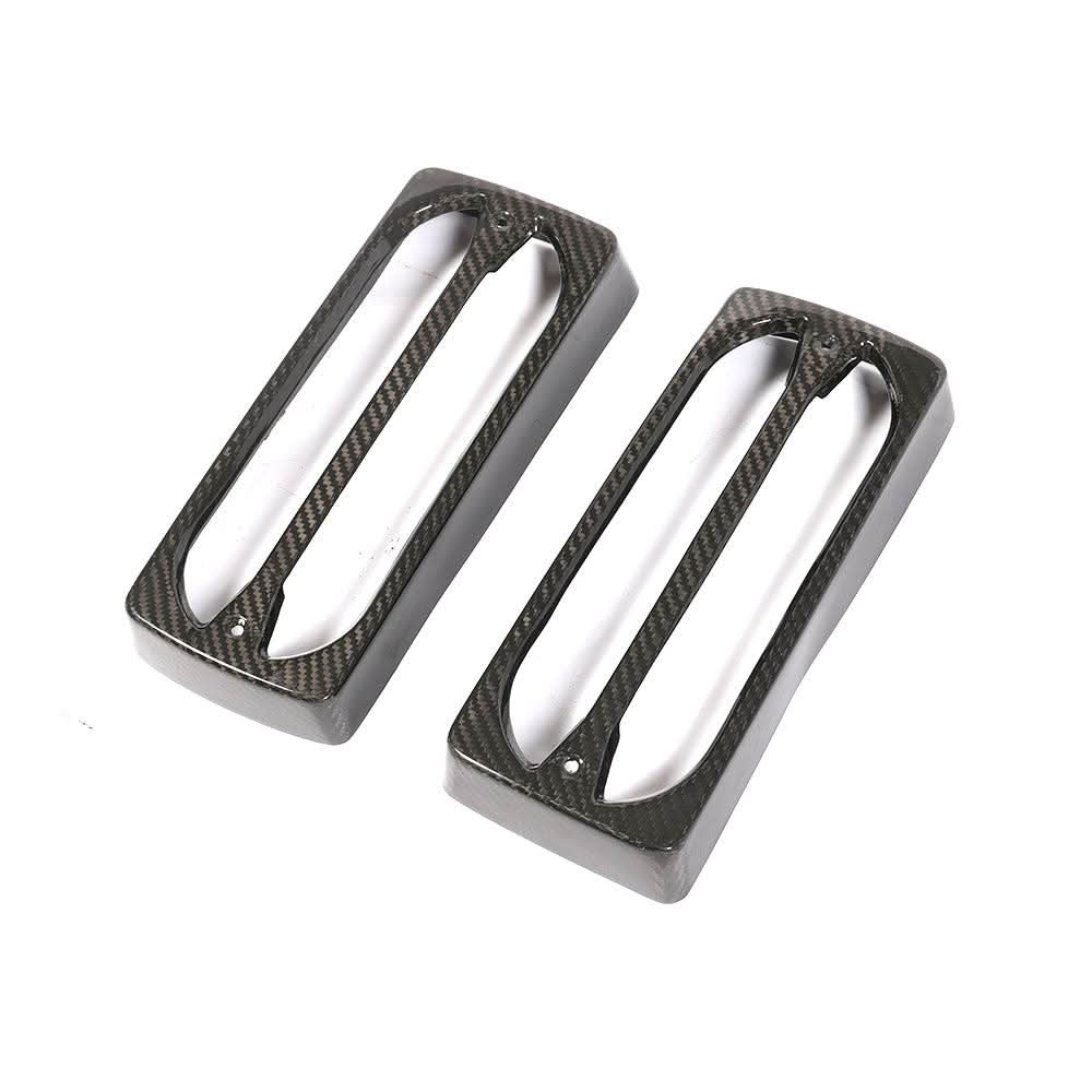 Pre-Preg Carbon Fibre Rear Light Covers for Mercedes W463 G Class G Wagon 04-18