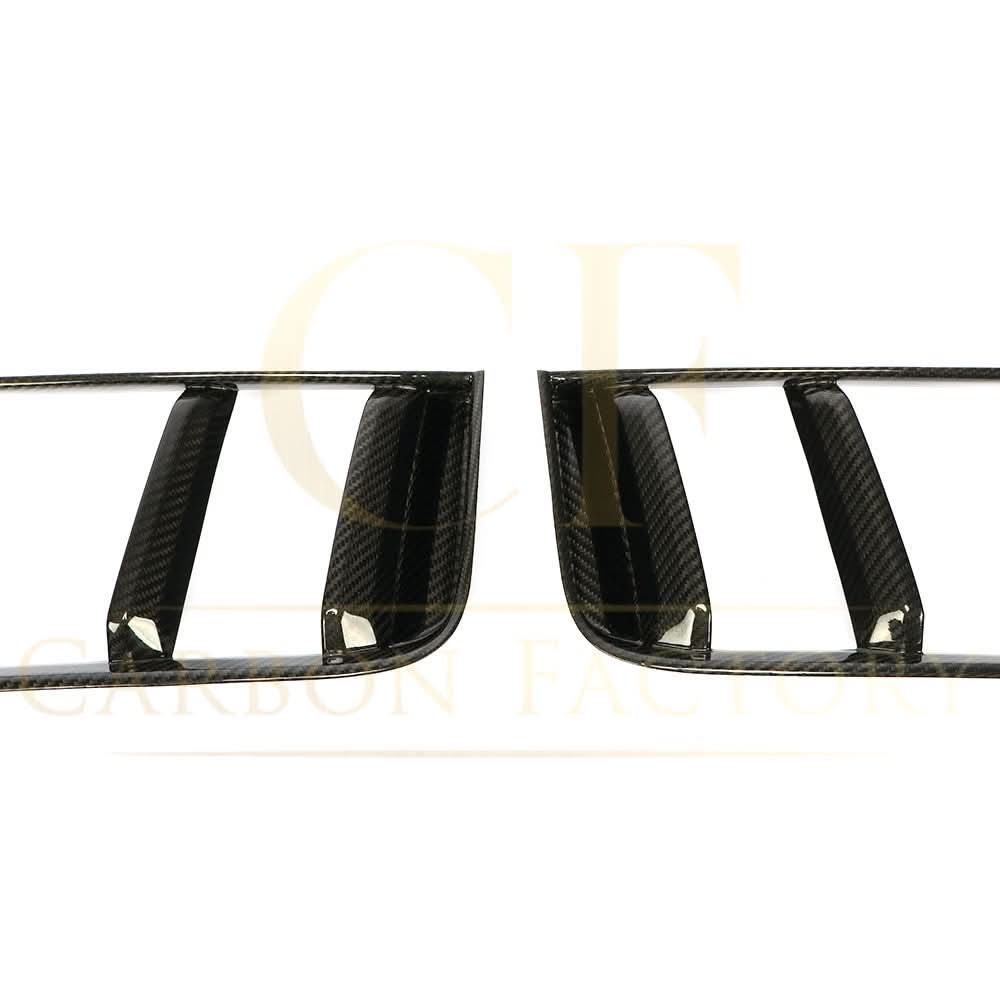 Pre-Preg Carbon Fibre Rear Side Vent Covers for Audi R8 V10 Gen 2 15-19