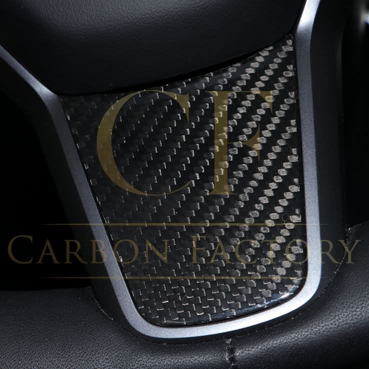 Pre-Preg Carbon Fibre Steering Wheel Trims for Tesla Model 3 & Model Y 17-23