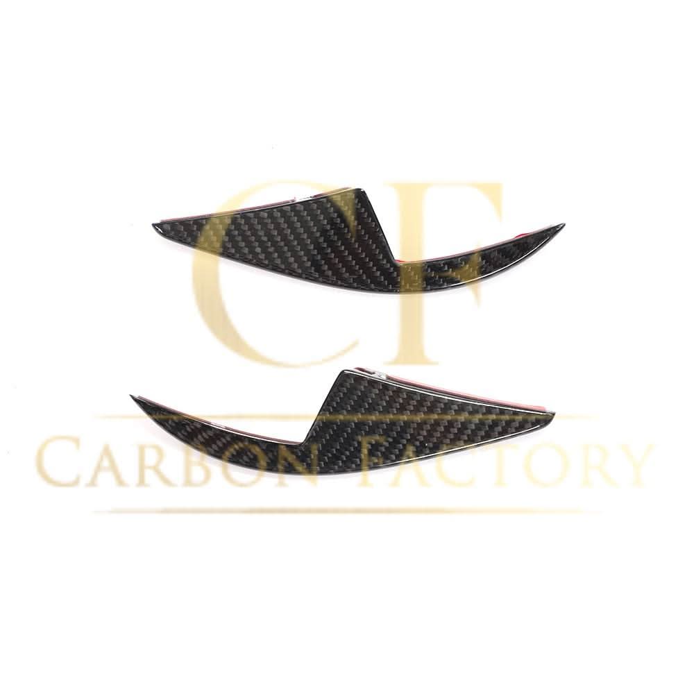 Pre-Preg Carbon Front Canards 6 Pieces Set for Tesla Model 3 16-23