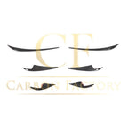 Pre-Preg Carbon Front Canards 6 Pieces Set for Tesla Model 3 16-23