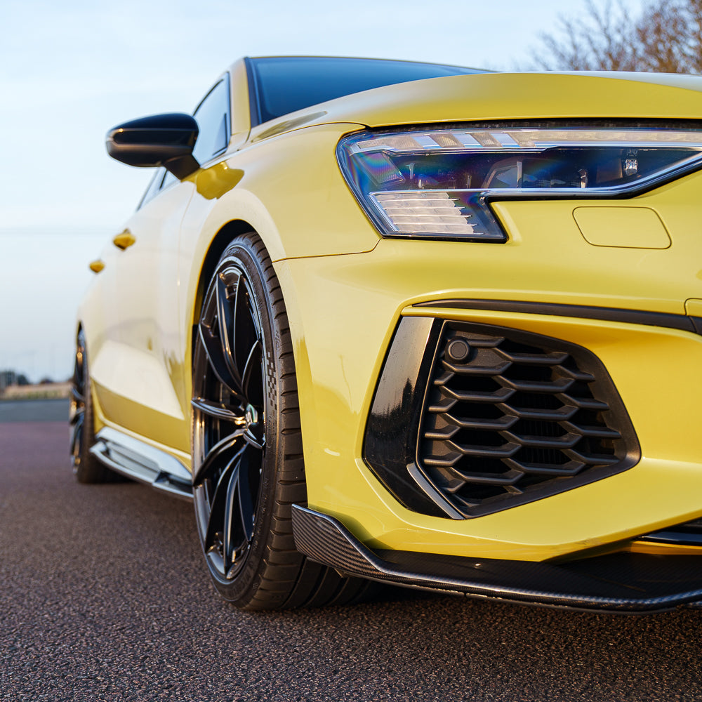AUDI A3/S3 8Y 2020+ CARBON FIBRE SPLITTER - CT DESIGN