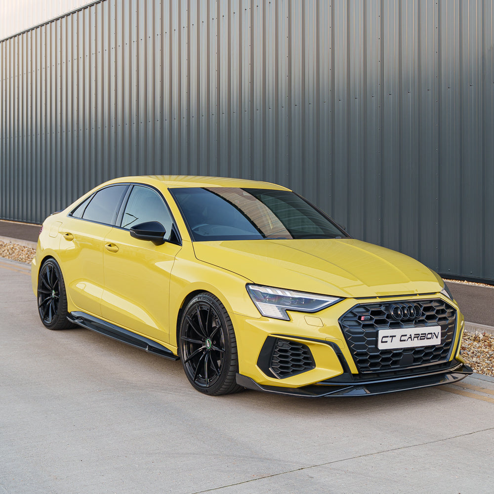 AUDI A3/S3 8Y 2020+ CARBON FIBRE SPLITTER - CT DESIGN