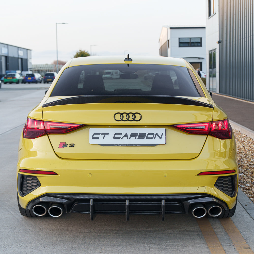 AUDI A3/S3 8Y 2020+ CARBON FIBRE DIFFUSER - CT DESIGN