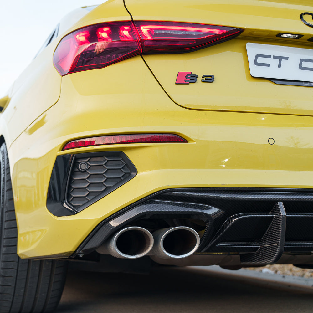 AUDI A3/S3 8Y 2020+ CARBON FIBRE DIFFUSER - CT DESIGN
