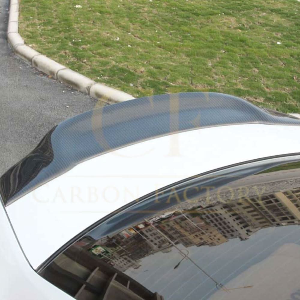 R Style Carbon Fibre Boot Spoiler for Audi A4 B8.5 13-15