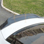 R Style Carbon Fibre Boot Spoiler for Audi A4 B8.5 13-15