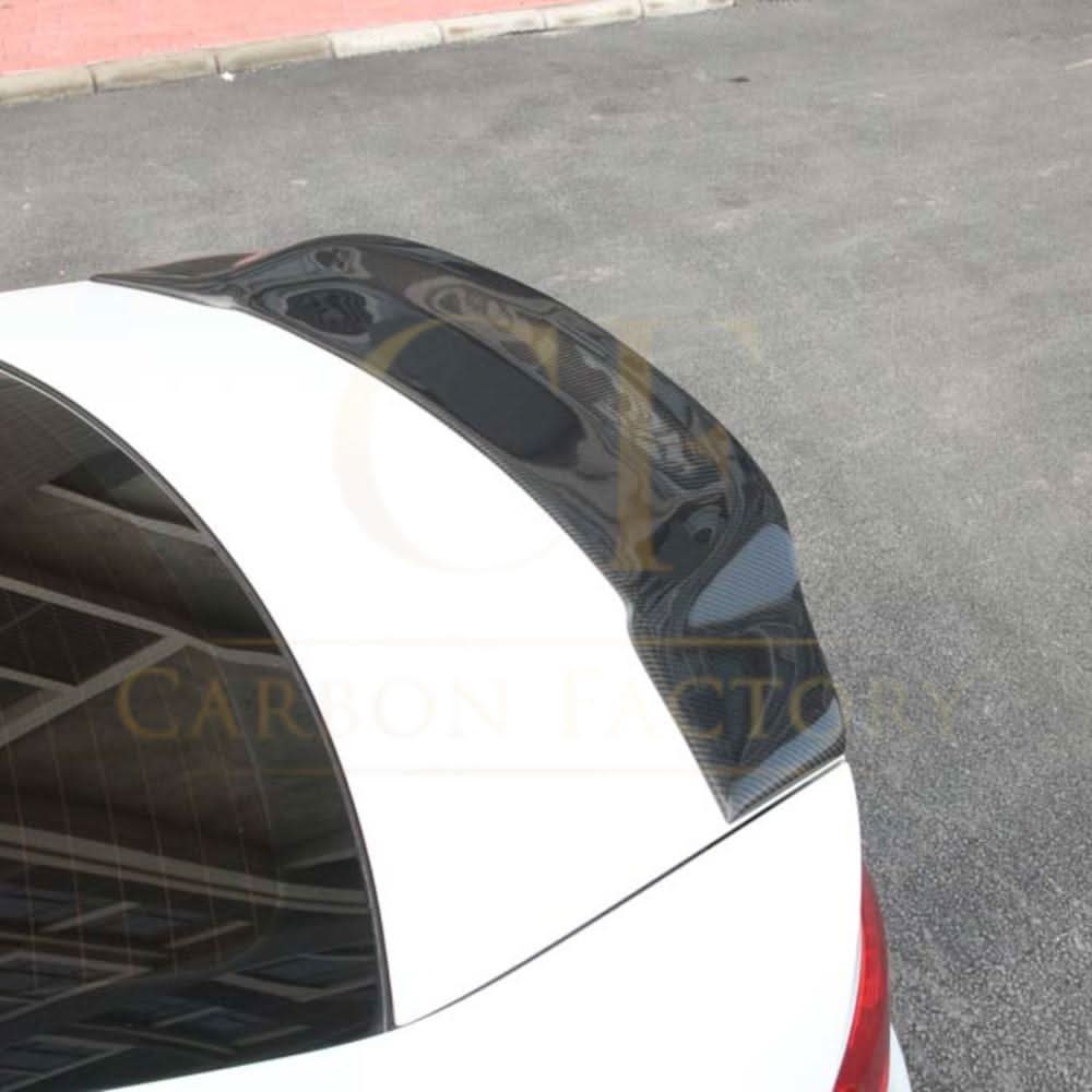 R Style Carbon Fibre Boot Spoiler for Audi A4 B8.5 13-15