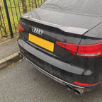 R Style Carbon Fibre Boot Spoiler for Audi A4 S4 B9 16-22