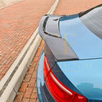R Style Carbon Fibre Boot Spoiler for Audi B8 B8.5 A5 4 Door 07-16