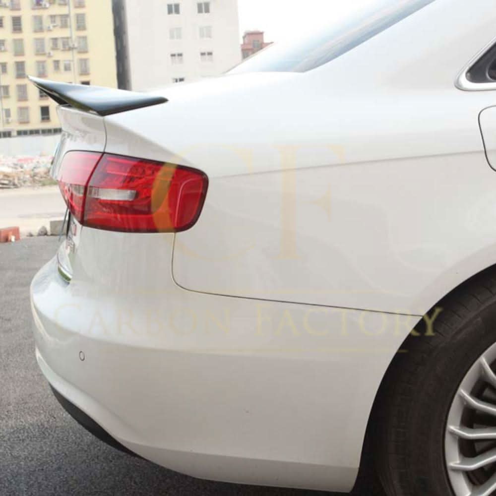 R Style Carbon Fibre Boot Spoiler for Audi B8 B8.5 A5 4 Door (Standard model) 07-16