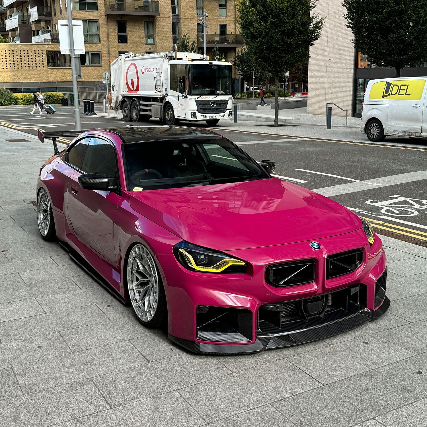 R44 BMW G87 M2 Carbon Fibre Front Styling Kit