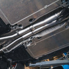 R44 BMW G90 & G99 M5 Exhaust Midpipe & Carbon Fibre Tailpipe Package