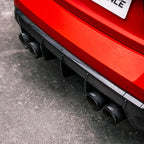 R44 BMW M3/M4 Race Cat Back Exhaust System In Titanium With Carbon Tips (G80/G81/G82/G83)