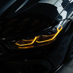 R44 BMW M8 CSL Yellow Daytime Running Lights LED Module Set (F91/F92/F93)