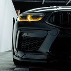 R44 BMW M8 CSL Yellow Daytime Running Lights LED Module Set (F91/F92/F93)