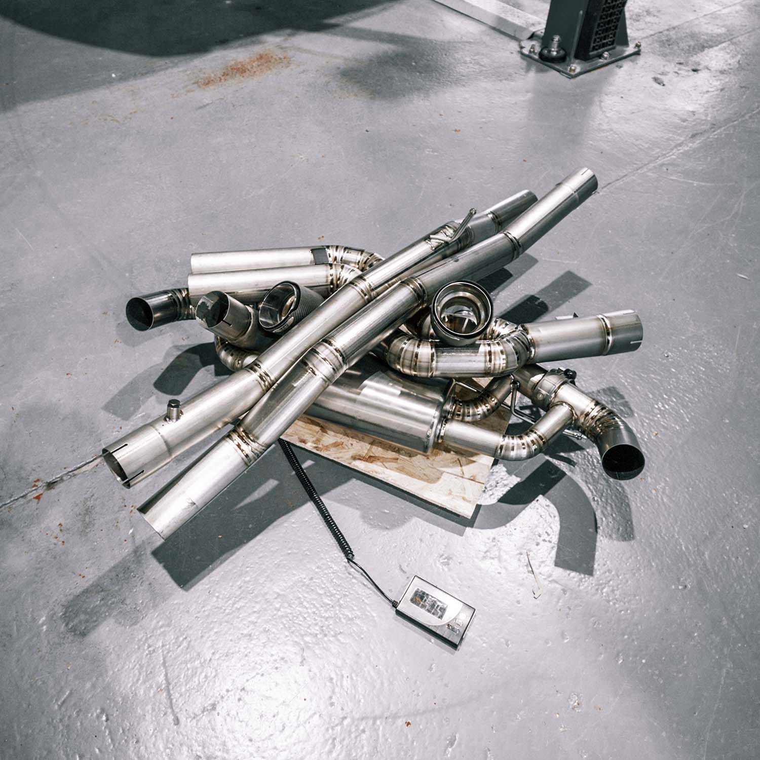 R44 Toyota Supra A90 Titanium Exhaust Cat-Back System with Carbon tips