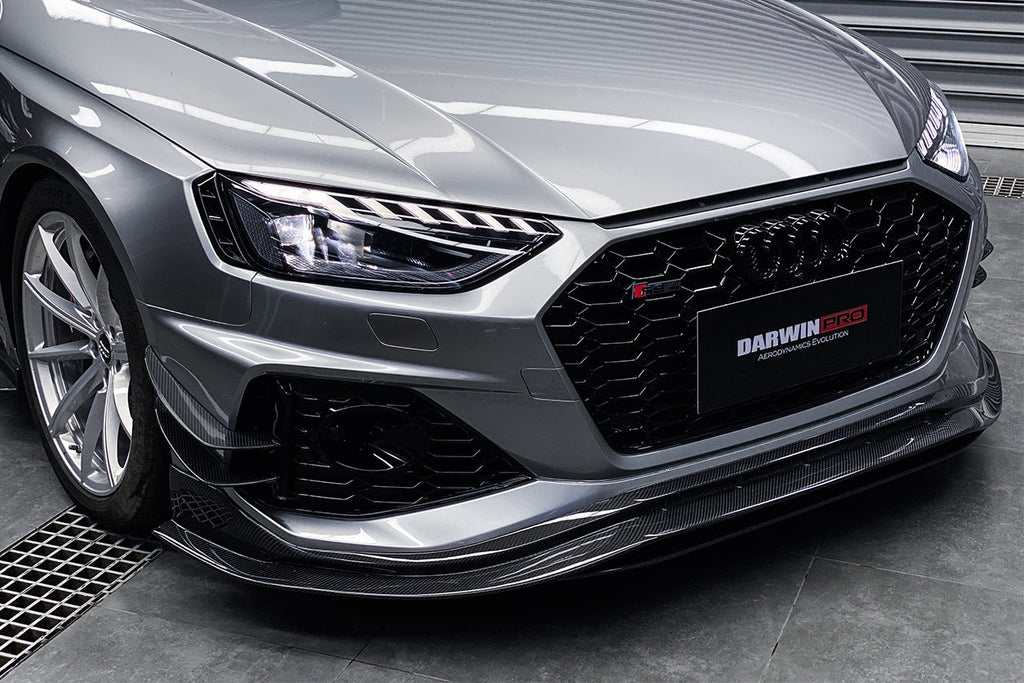 DARWINPRO - AUDI RS4 B9.5 2020 -2024 CARBON FIBRE BKSS FRONT LIP