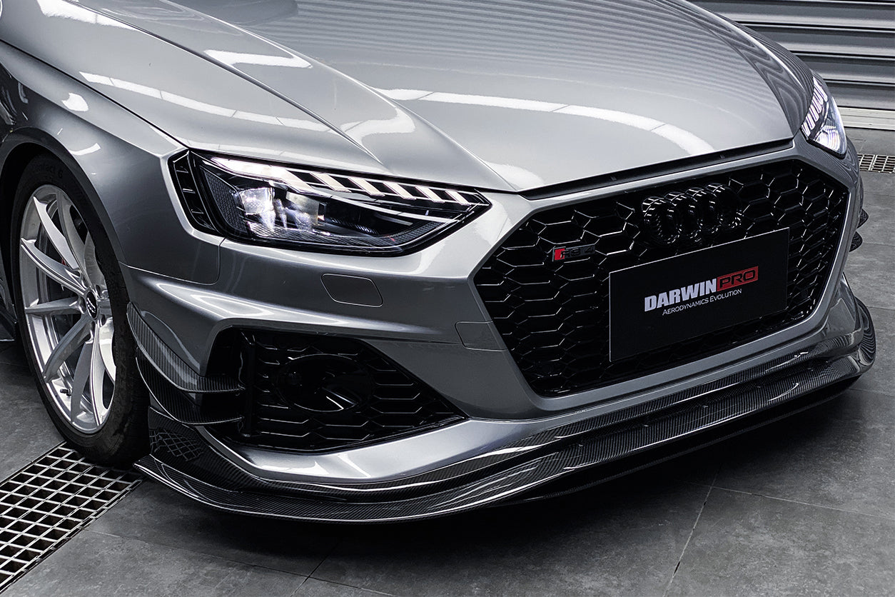 DARWINPRO - AUDI RS4 B9.5 2020 -2024 CARBON FIBRE BKSS FRONT LIP