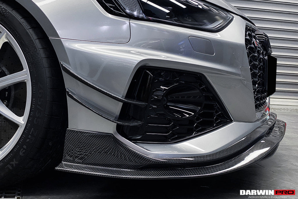DARWINPRO - AUDI RS4 B9.5 2020 -2024 CARBON FIBRE BKSS FRONT LIP