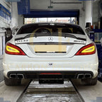 REN Style Carbon Fibre Boot Spoiler for Mercedes Benz C218 CLS 14-18