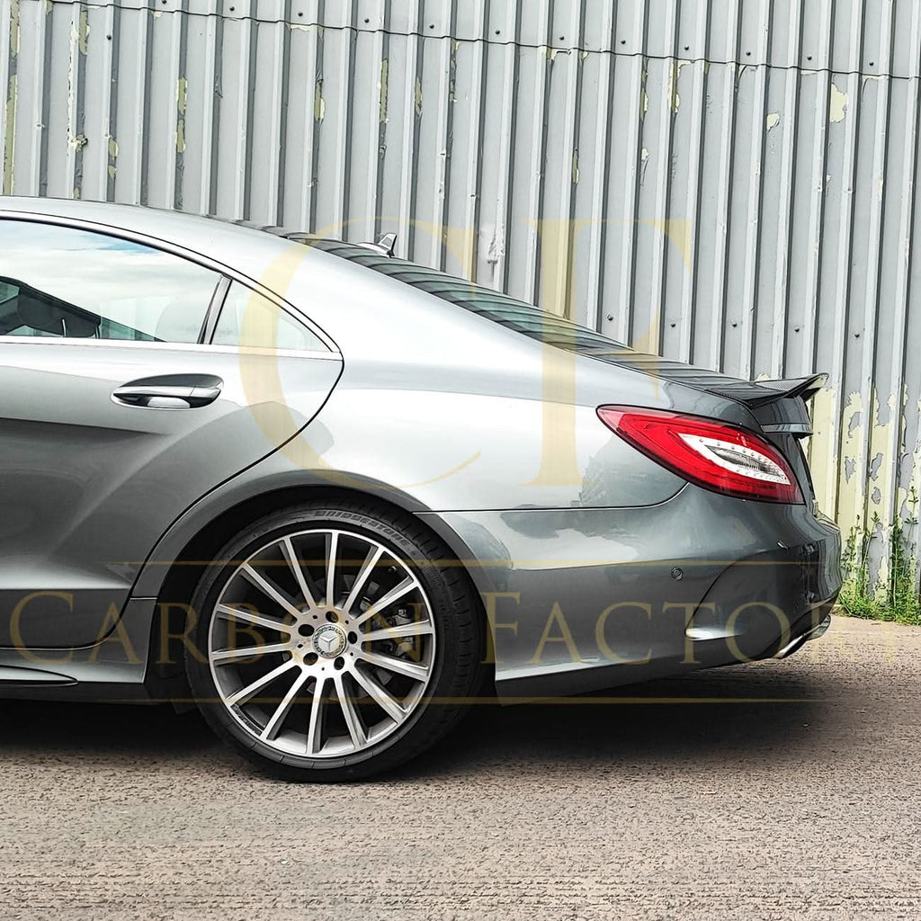 REN Style Carbon Fibre Boot Spoiler for Mercedes Benz C218 CLS 14-18