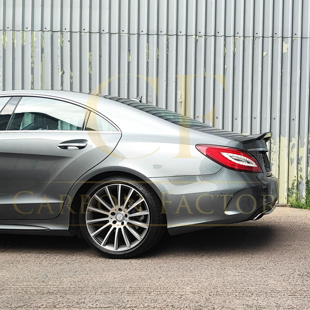 REN Style Carbon Fibre Boot Spoiler for Mercedes Benz C218 CLS 14-18