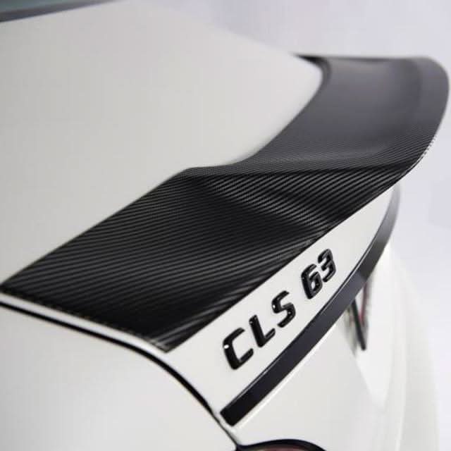 REN Style Carbon Fibre Boot Spoiler for Mercedes Benz C218 CLS 14-18