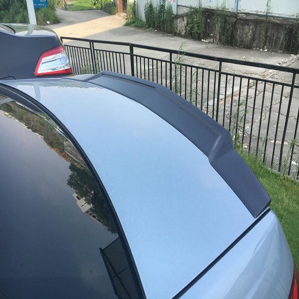 REN Style Carbon Fibre Boot Spoiler for Mercedes Benz W212 E Class Saloon 10-17