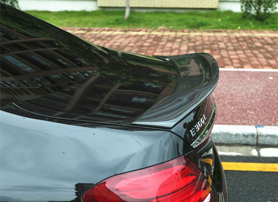 REN Style Carbon Fibre Boot Spoiler for Mercedes Benz W213 E Class Saloon 16-23