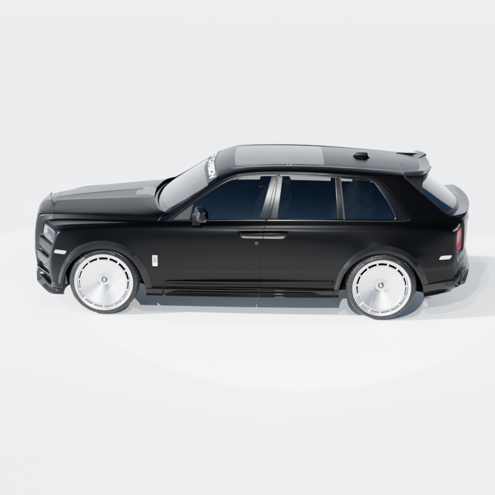 ROLLS ROYCE CULLINAN CARBON FIBRE MIDDLE SPOILER - CT DESIGN
