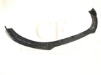 RS Style Carbon Fibre Front Splitter for Audi A3 Saloon Non S Line 16-19
