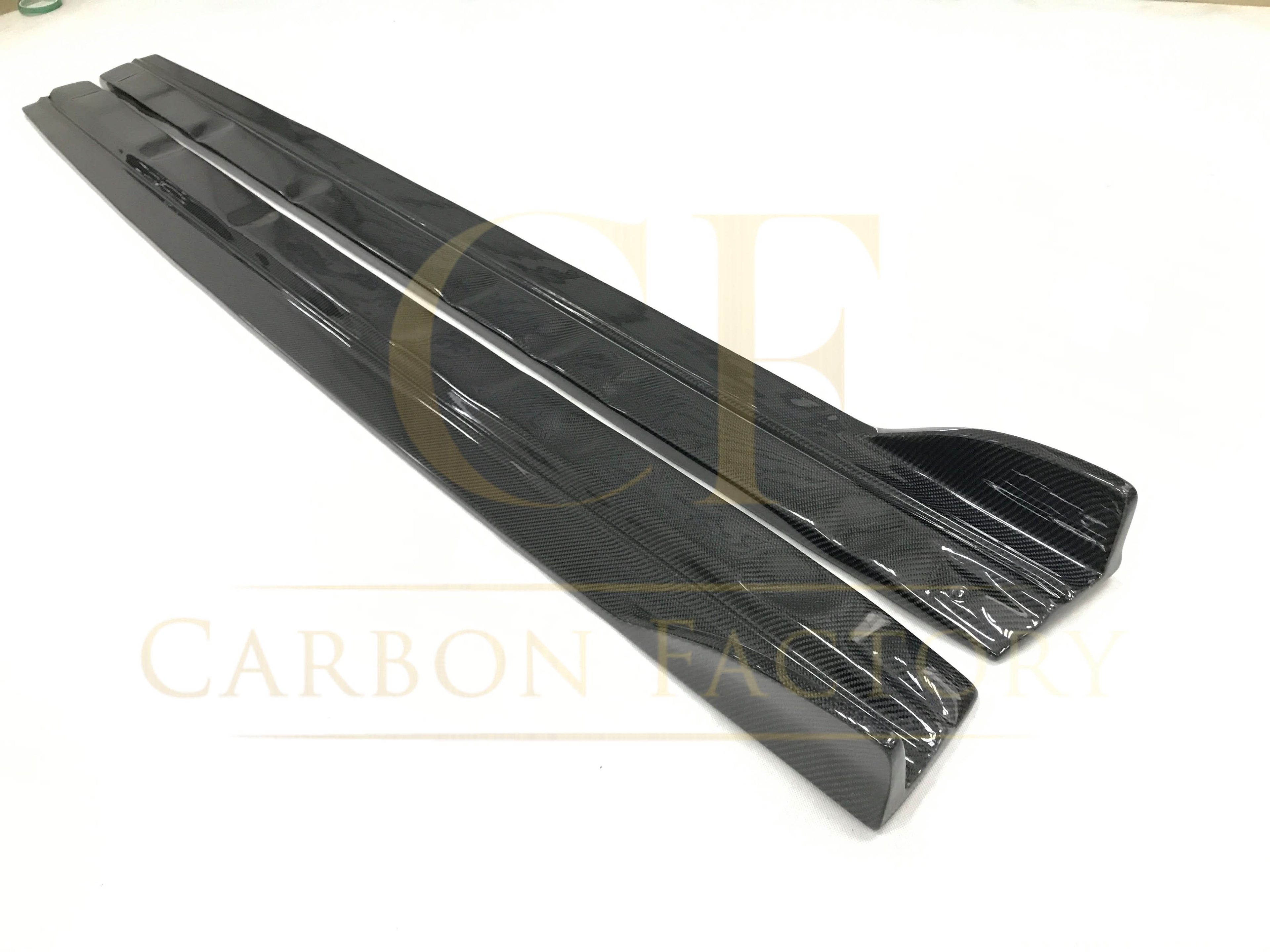 RS Style Carbon Fibre Side Skirts for Audi A3 Saloon (Non S Line) 16-19