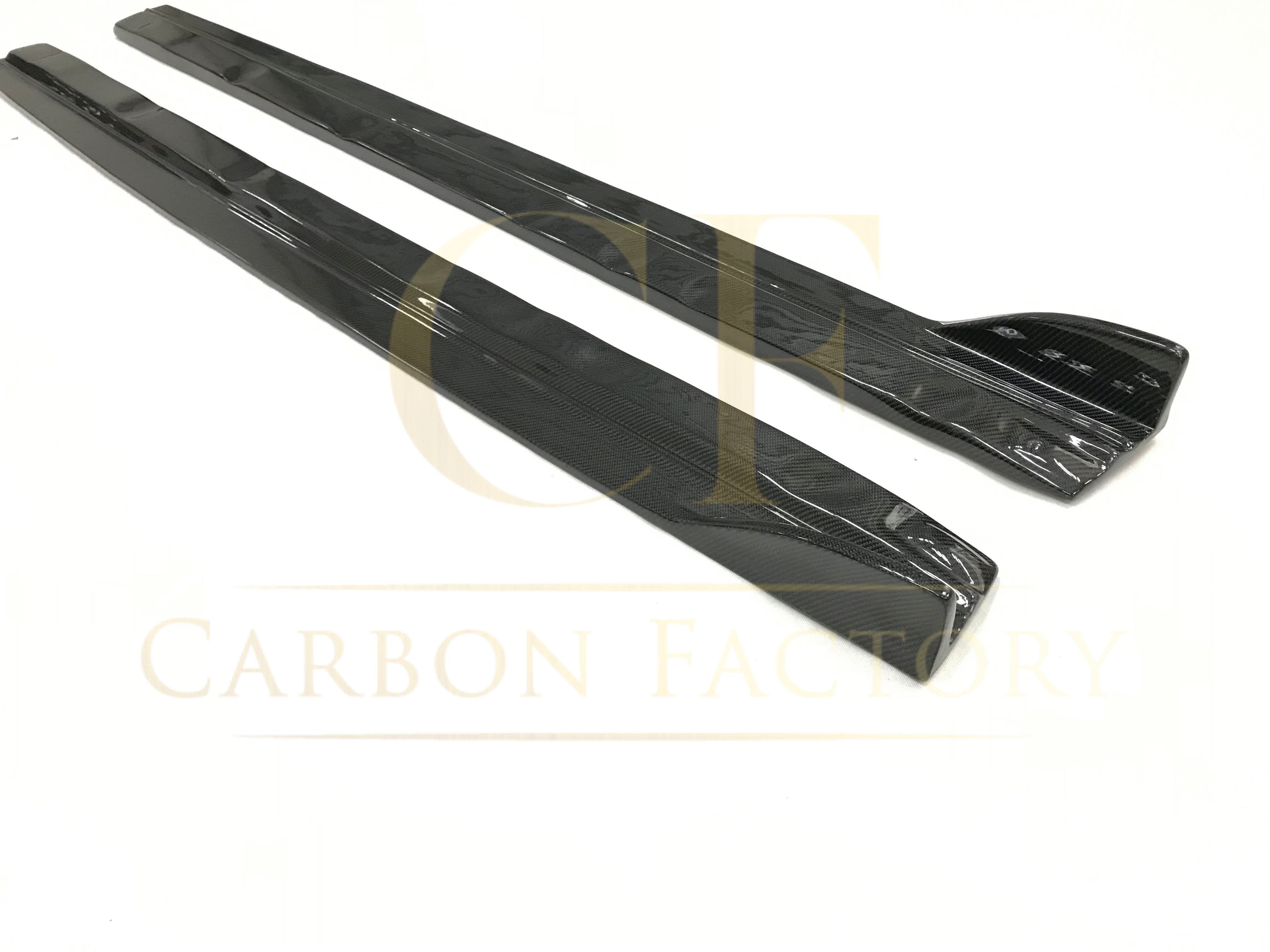 RS Style Carbon Fibre Side Skirts for Audi A3 Saloon (Non S Line) 16-19