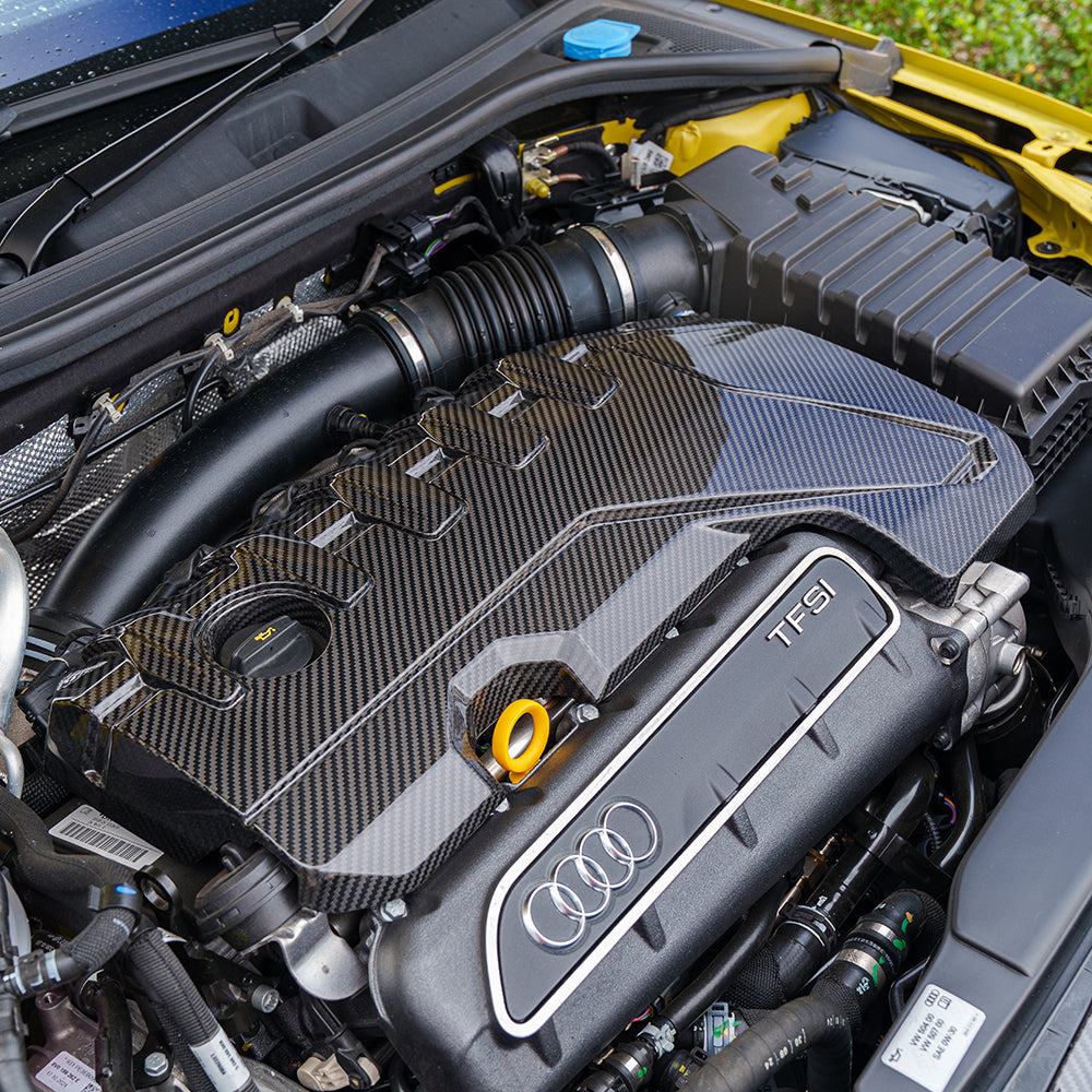 AUDI RS3 8Y 2020+ CARBON FIBRE ENGINE COVER