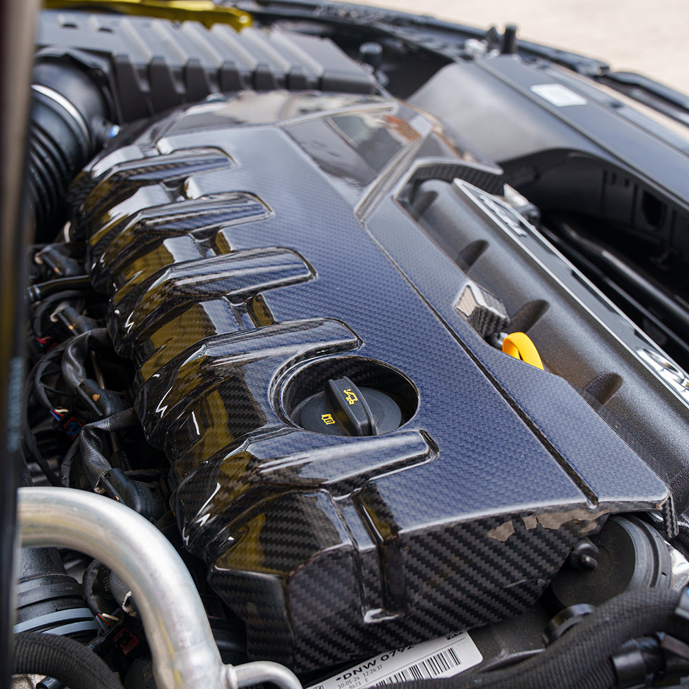 AUDI RS3 8Y 2020+ CARBON FIBRE ENGINE COVER KIT