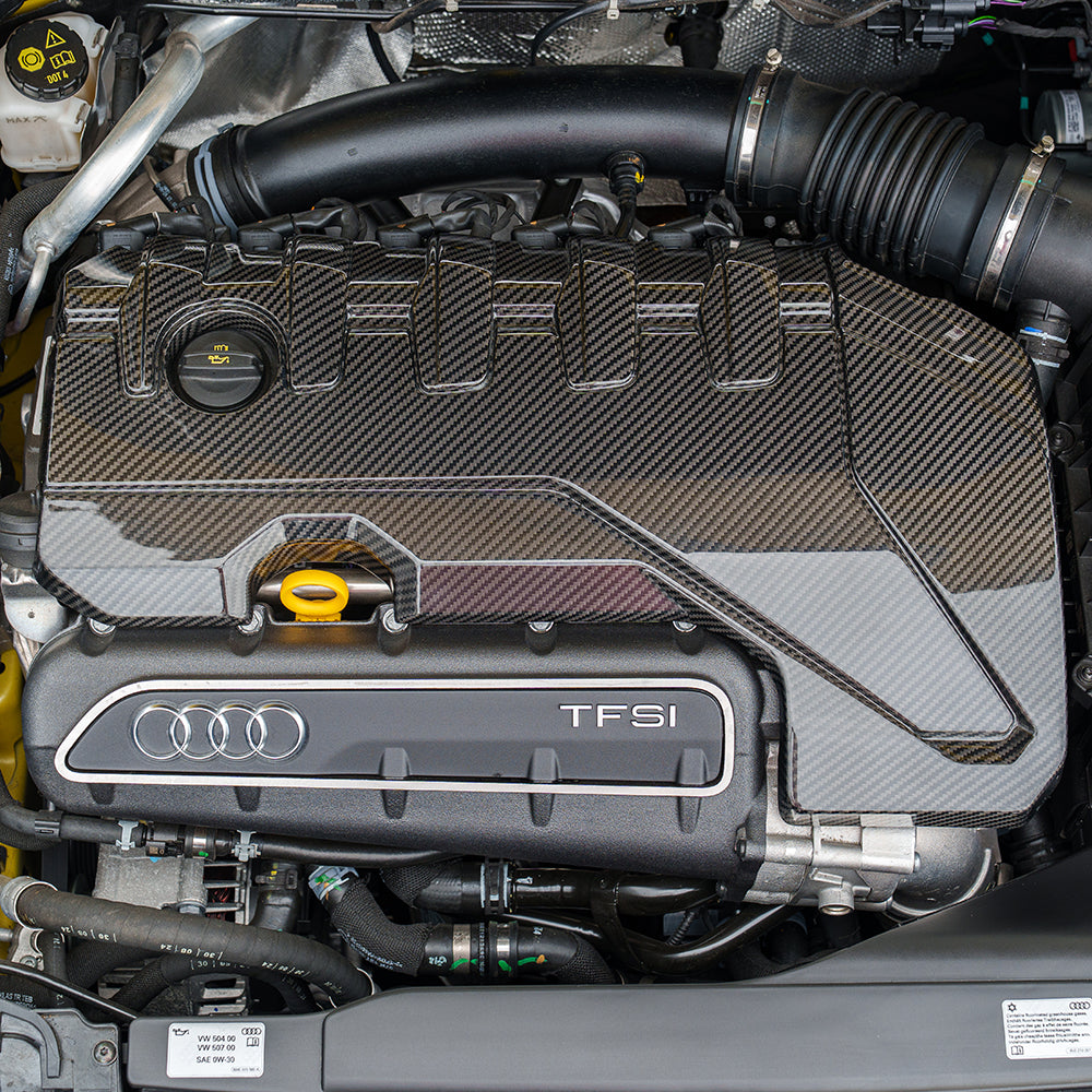 AUDI RS3 8Y 2020+ CARBON FIBRE ENGINE COVER
