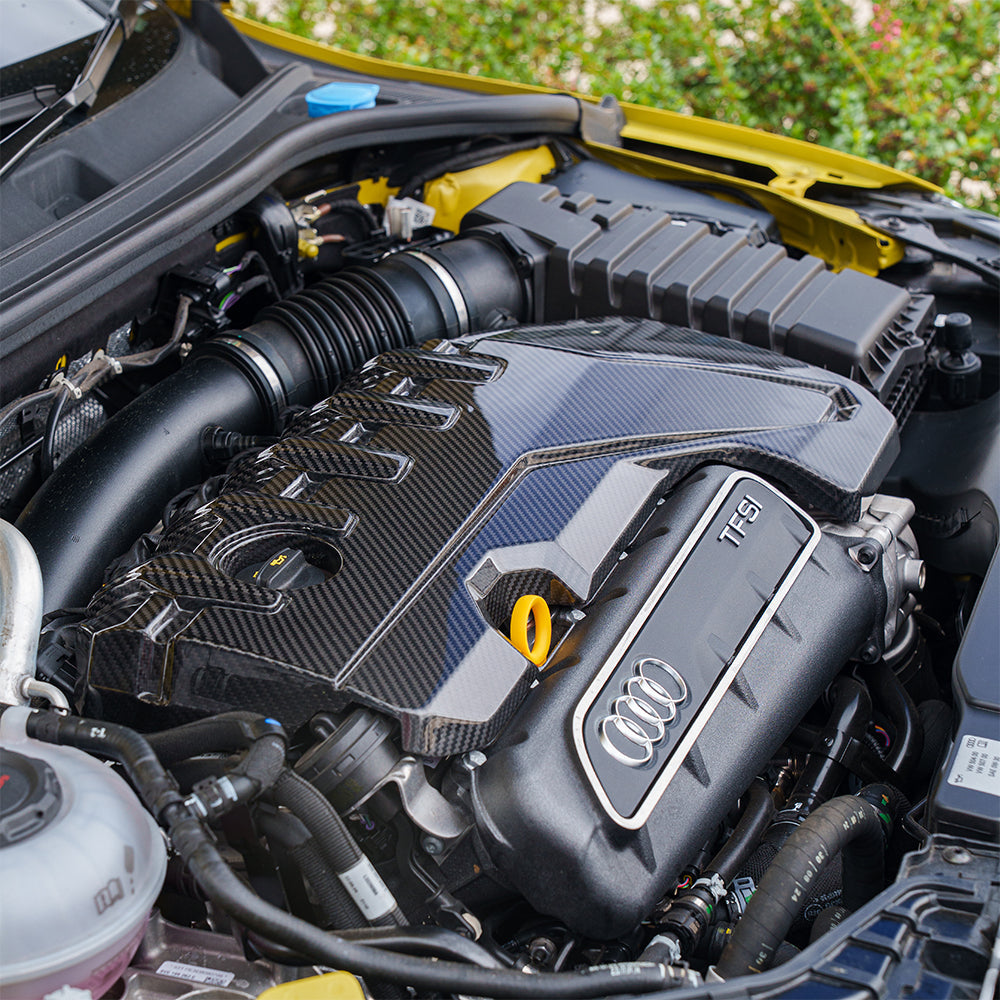 AUDI RS3 8Y 2020+ CARBON FIBRE ENGINE COVER