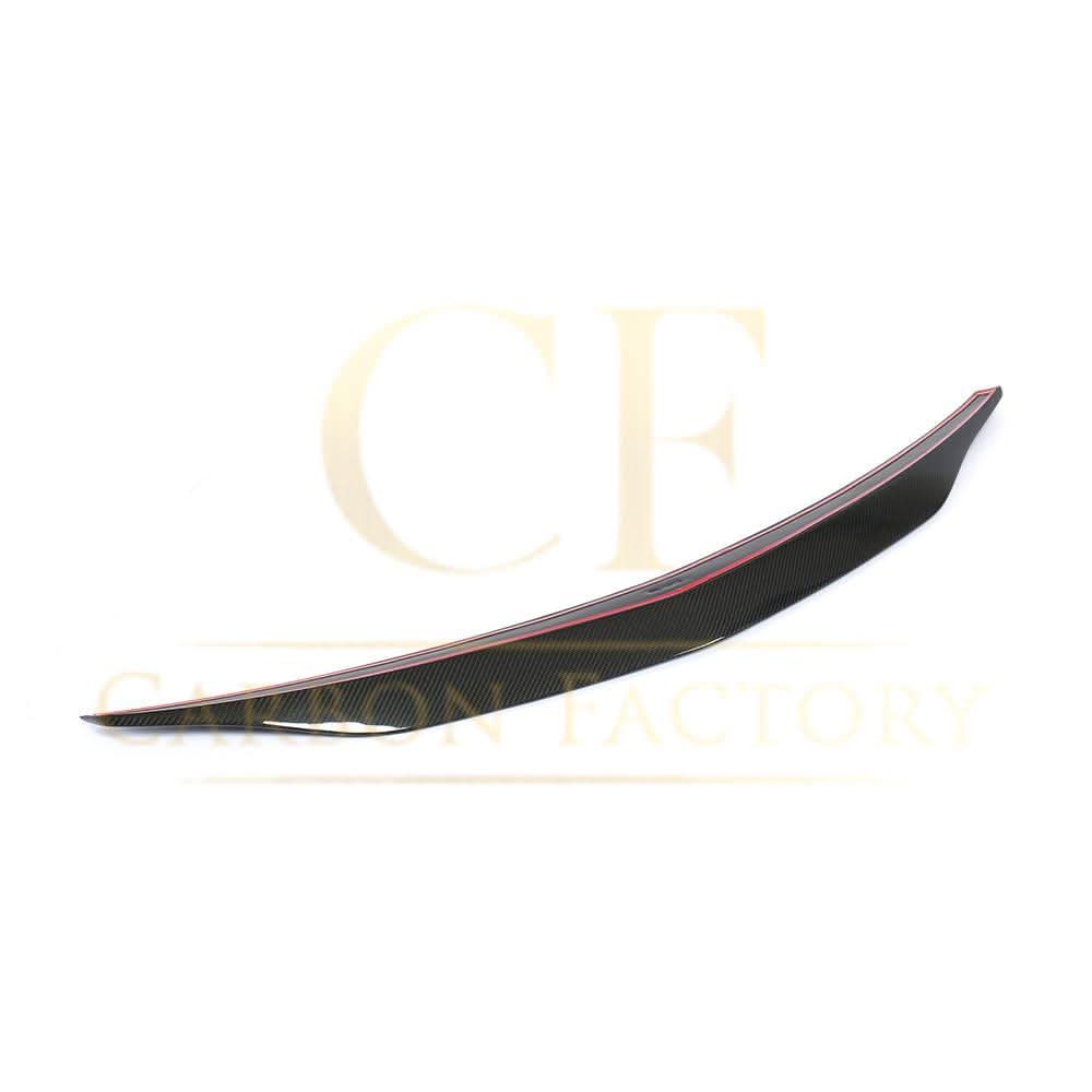 RT Style Carbon Fibre Boot Spoiler for Mercedes Benz C207 E Class Coupe 10-17