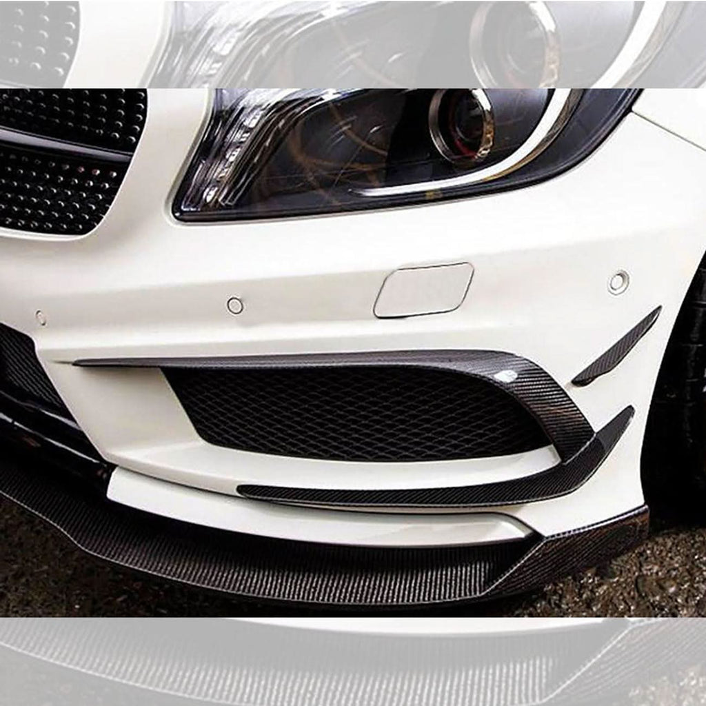 RZ Style Carbon Fibre Canards (6 Pieces) for Mercedes Benz W176 A Class 12-15
