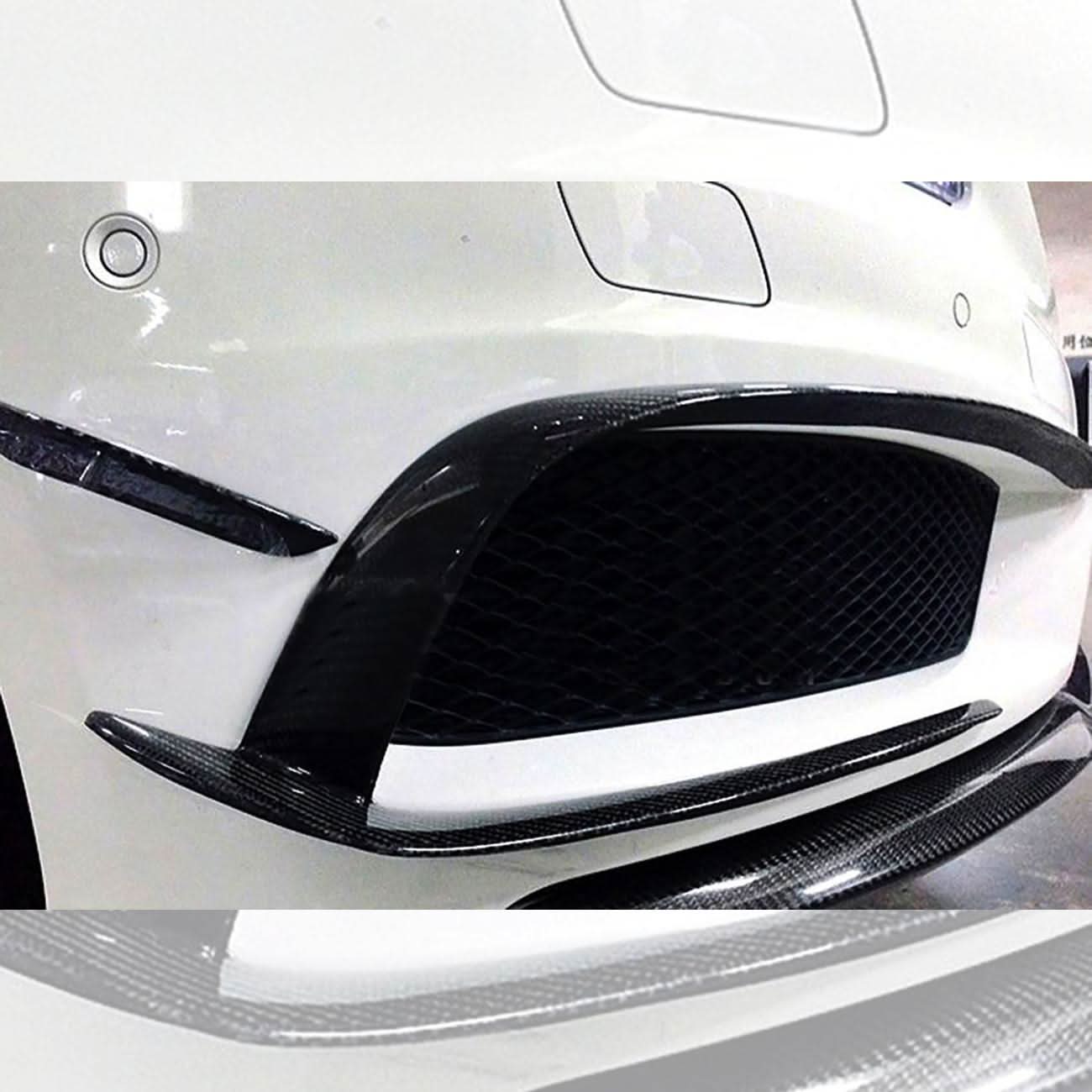 RZ Style Carbon Fibre Canards (6 Pieces) for Mercedes Benz W176 A Class 12-15