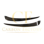 RZ Style Carbon Fibre Front Canards for Tesla Model X 16-Present