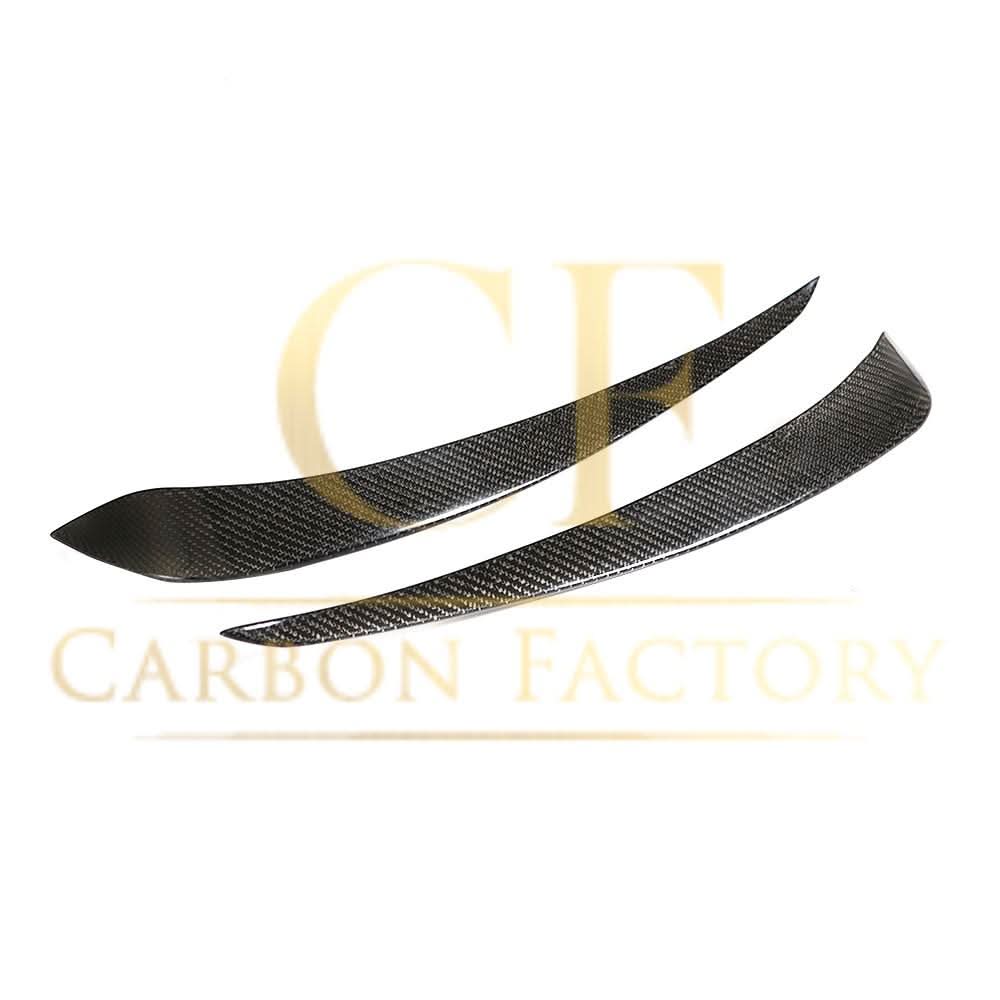 RZ Style Carbon Fibre Front Canards for Tesla Model X 16-Present