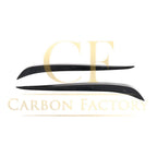 RZ Style Carbon Fibre Front Canards for Tesla Model X 16-Present