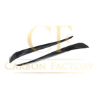 RZ Style Carbon Fibre Front Canards for Tesla Model X 16-Present